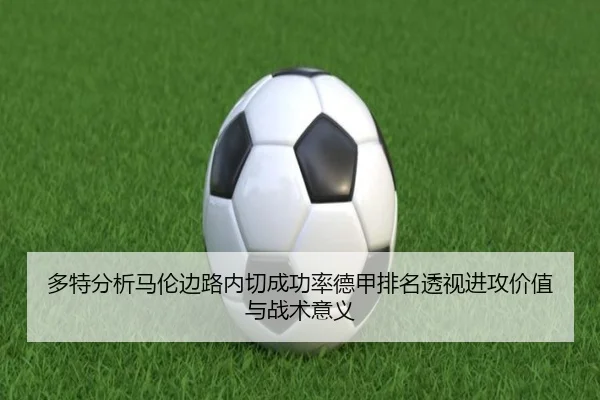 多特分析马伦边路内切成功率德甲排名透视进攻价值与战术意义